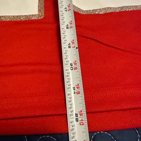 Love & Lazy days medium red women’s top with 13 on it. - Picture 11 of 13